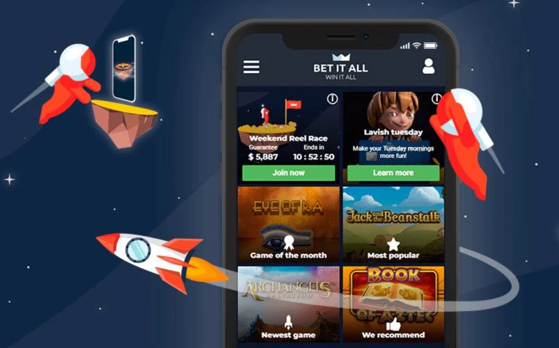 Bet It All Casino в новой мобильной версии 1 Bet It All Casino в новой мобильной версии
