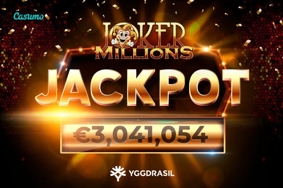 Joker Millions от Yggdrasil: джекпот на три миллиона евро! 1 Joker Millions от Yggdrasil: джекпот на три миллиона евро!