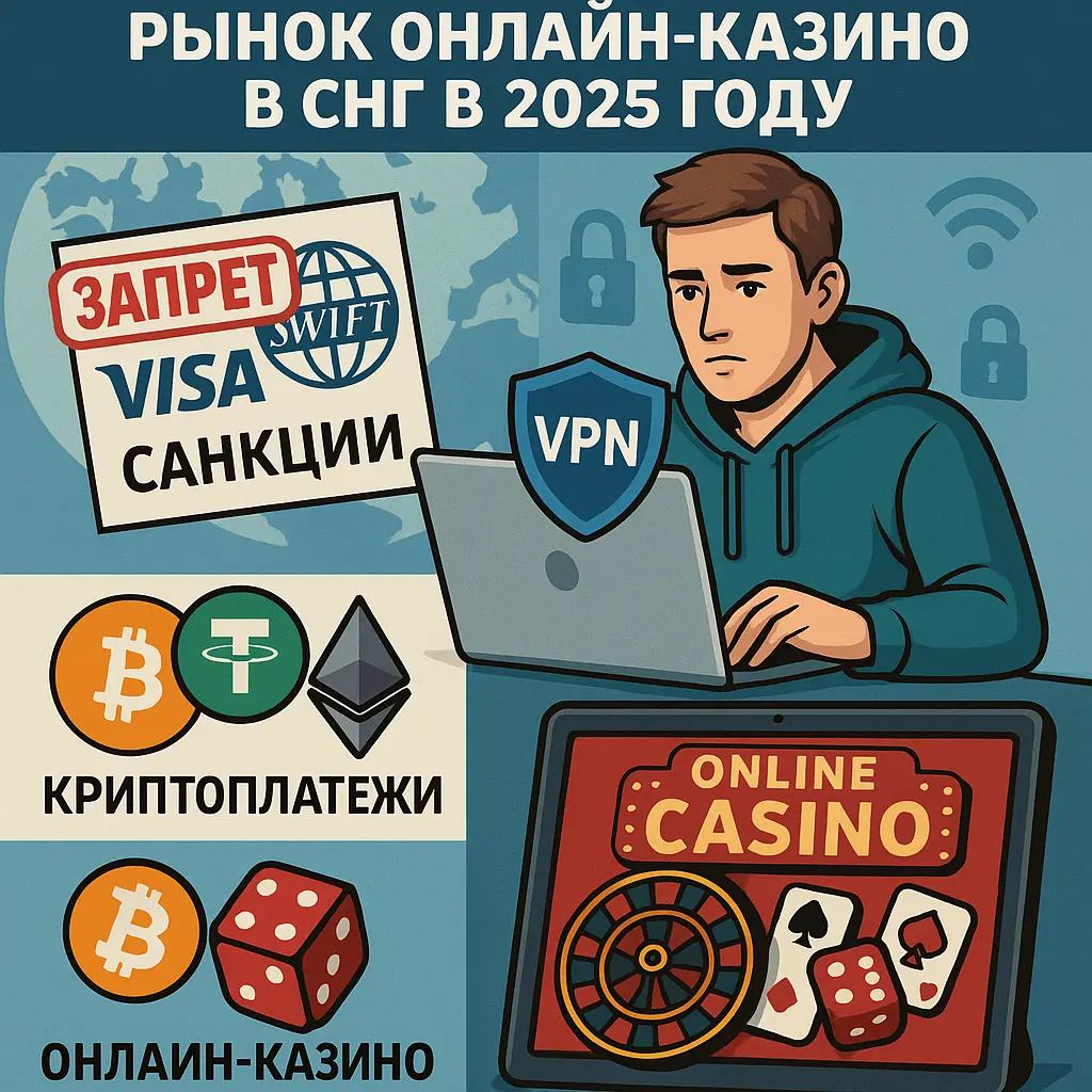 Как санкции и VPN меняют рынок онлайн-казино в СНГ в 2025 году 1 vpn