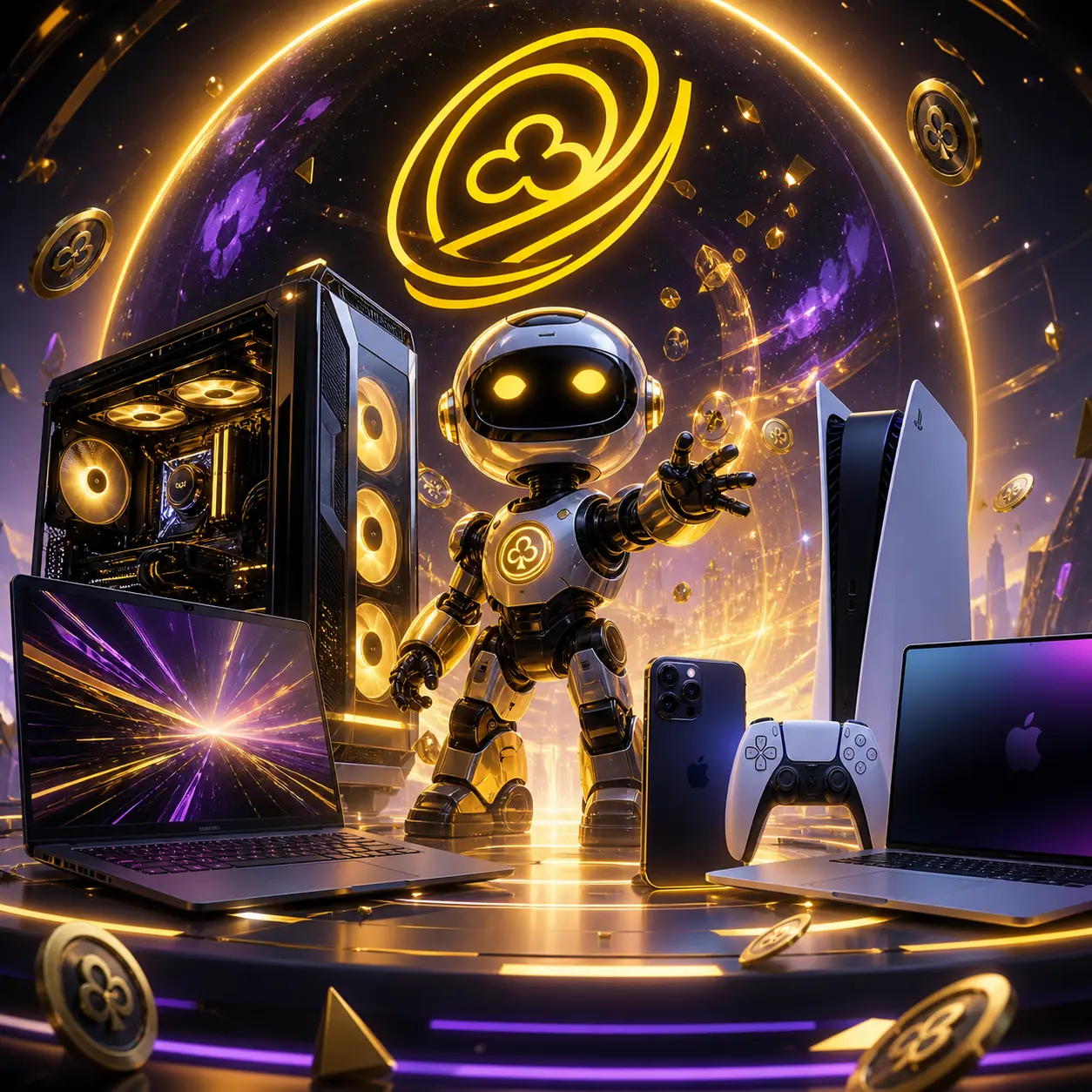 Riobet разыгрывает NEO Robot, игровые ПК и другие ценные призы 1 neo robot