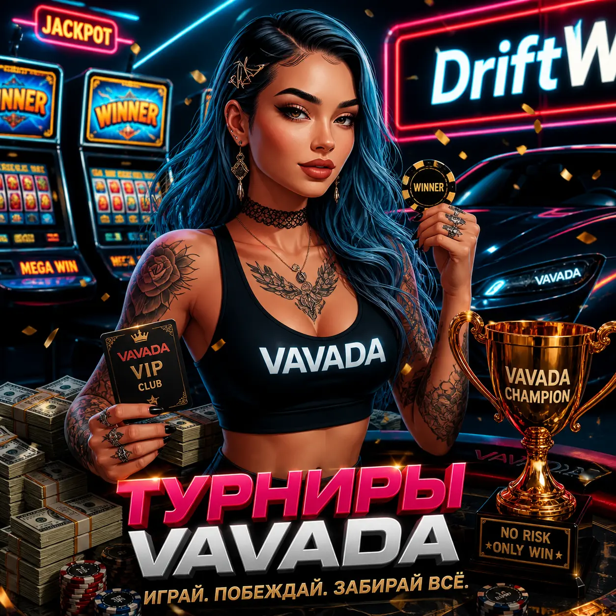 Ежедневные турниры в Vavada с призовым фондом от 20 000$ 1 vavada