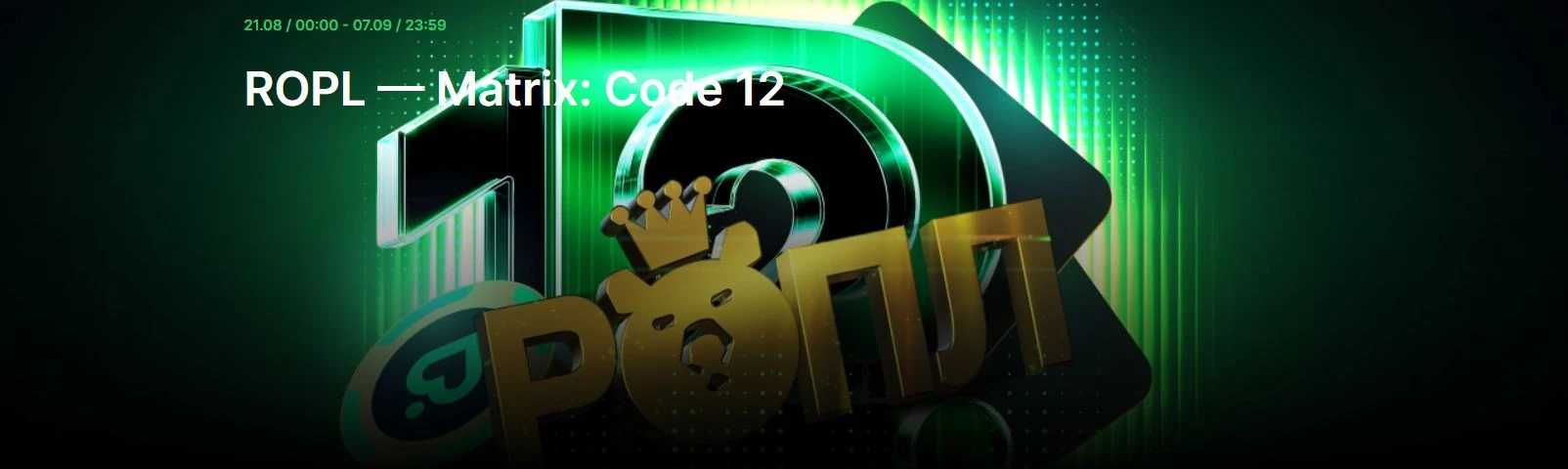 ROPL Matrix Code 12